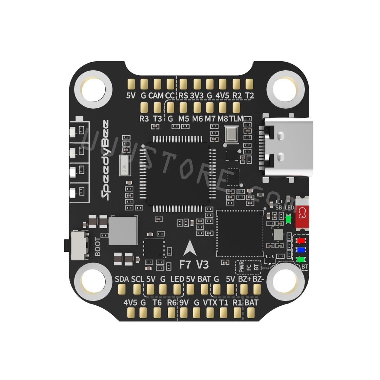 Nowy SpeedyBee F7 V3 BL32 50A  – Betaflight Fc F7 recenzja i cena