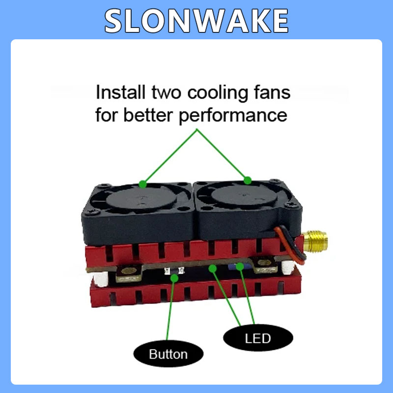 SLONWAKE 5.8G 48CH 4.2W VTX Re – Drone Racing Transmitter recenzja i cena